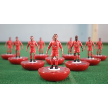Subbuteo Andrew Table Soccer Liverpool 2006-2007 on Classic Hasbro bases